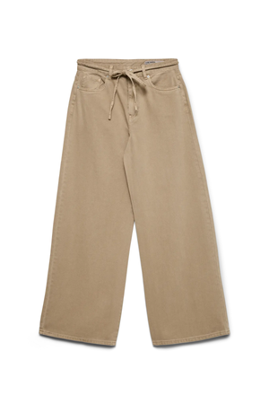 Τζιν Wien Wide Belt Color - Silver Mink