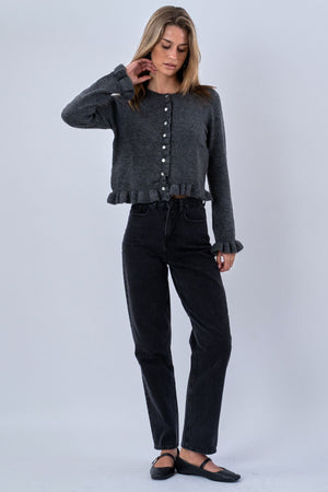 Flora Cardigan - Γκρι