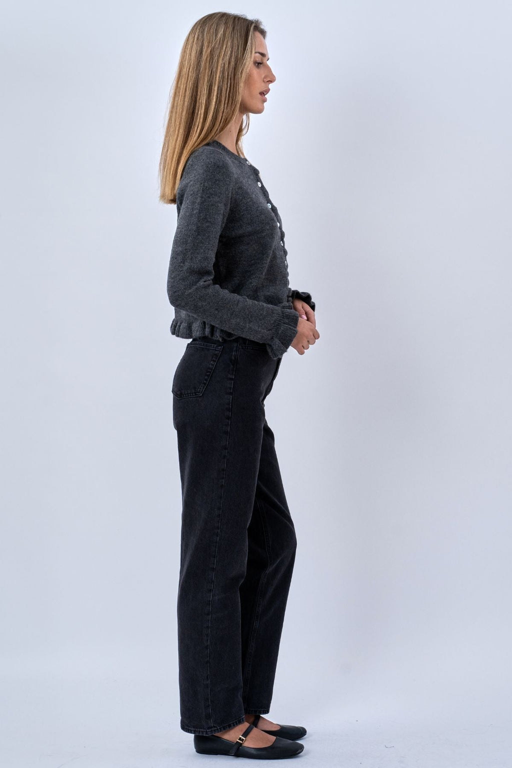 Flora Cardigan - Γκρι