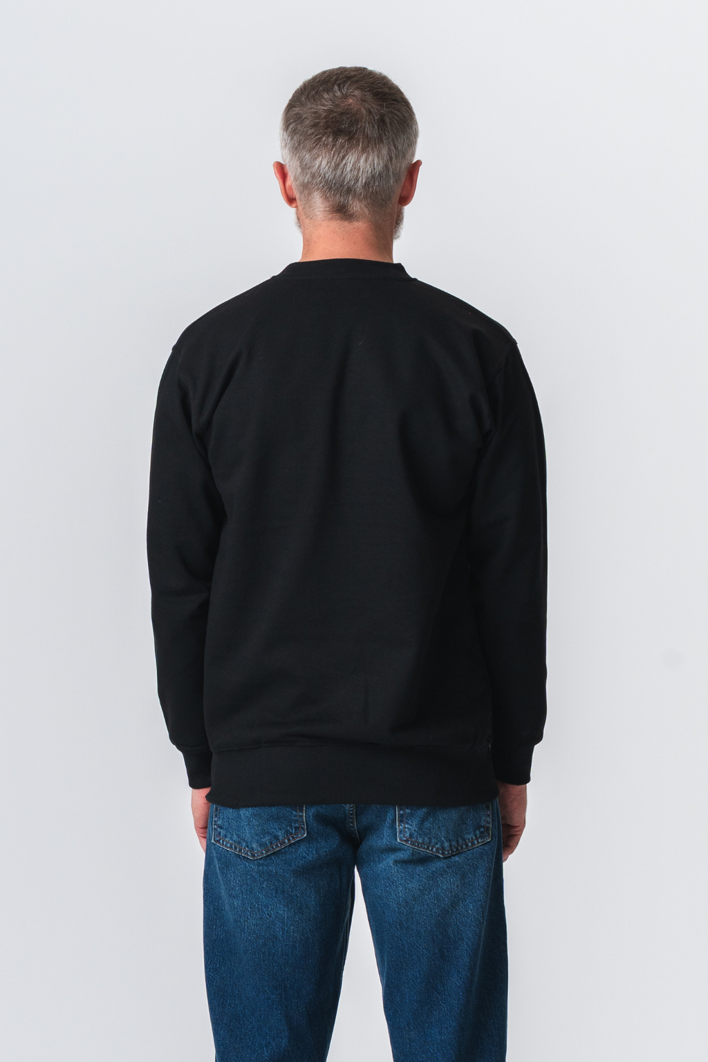 Basic Crewneck - Μαύρο
