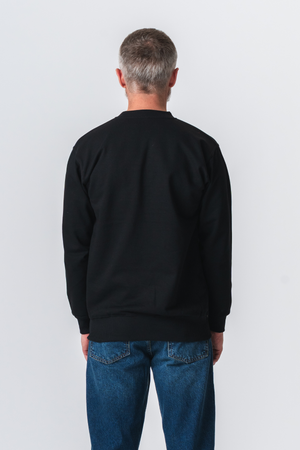 Basic Crewneck - Μαύρο