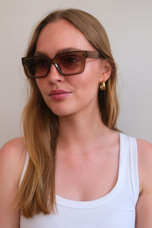 Nala Sunglasses - Light Brown