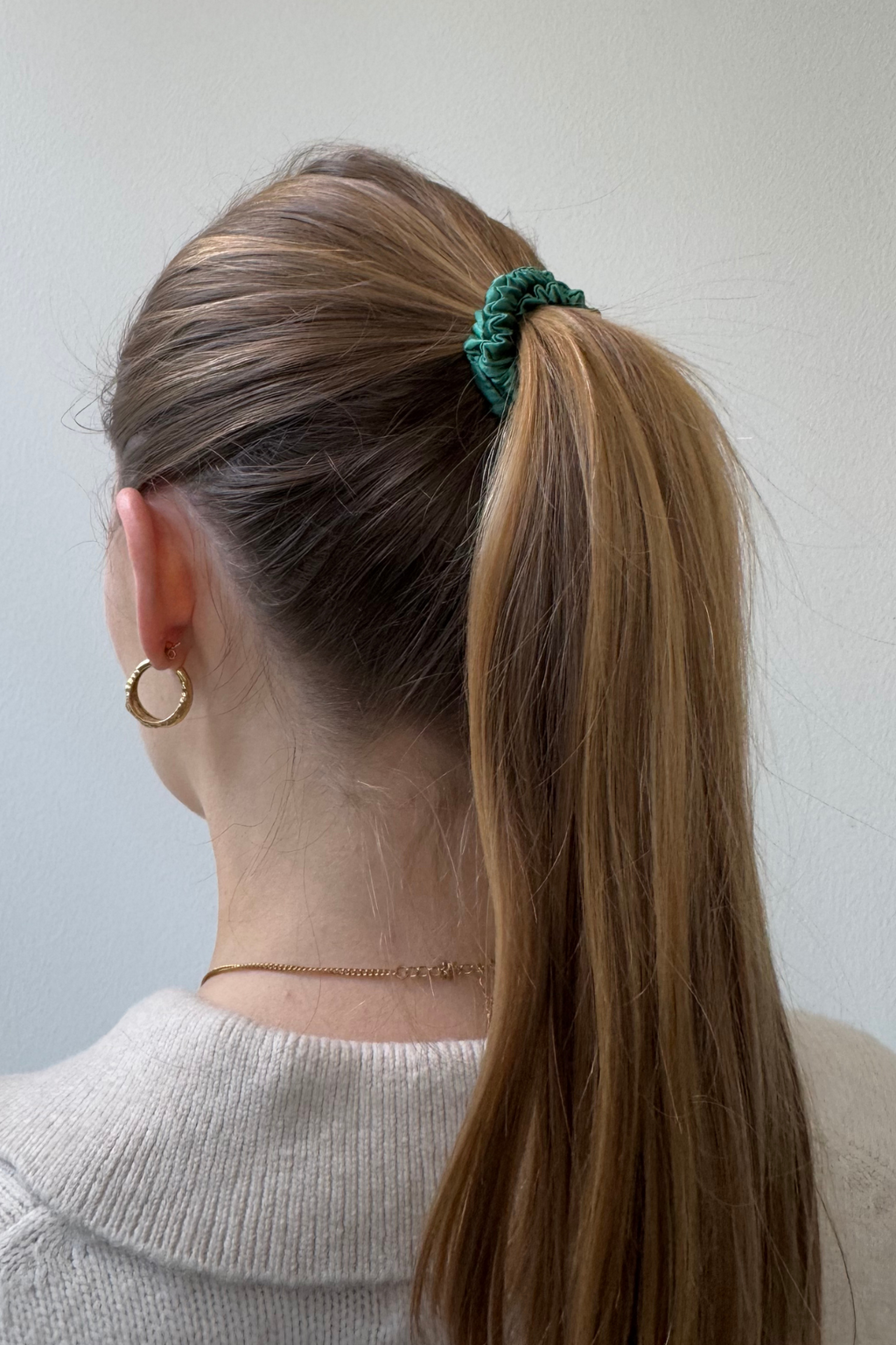 Μεταξωτό ελαστικό - τυρκουάζ