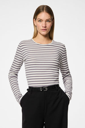 Μύρα Slim Ζώνη - Μαύρο ασήμι