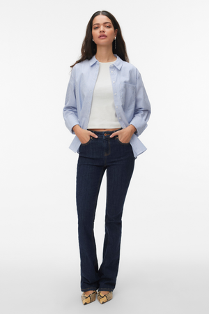 Πουκάμισο Inge - Palace Blue Snow white