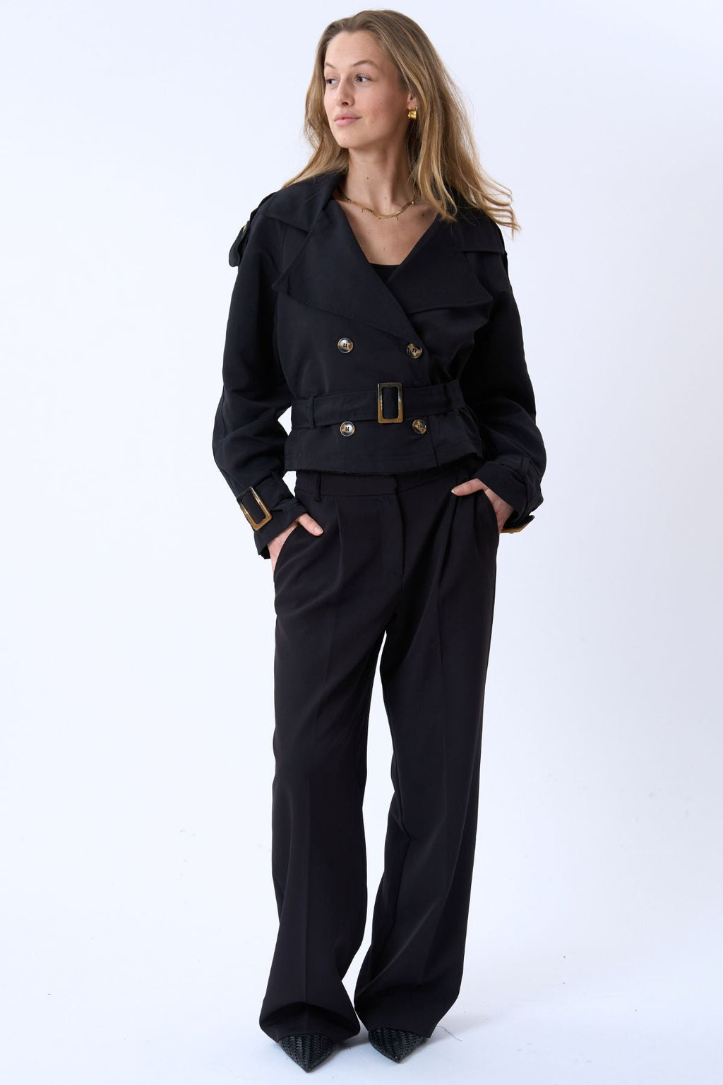 Julieta Short Jacket - Μαύρο
