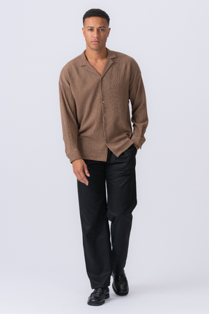 Aidan Shirt - Brown