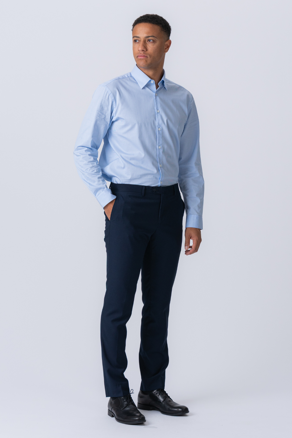 Premium Suit Pants - Navy