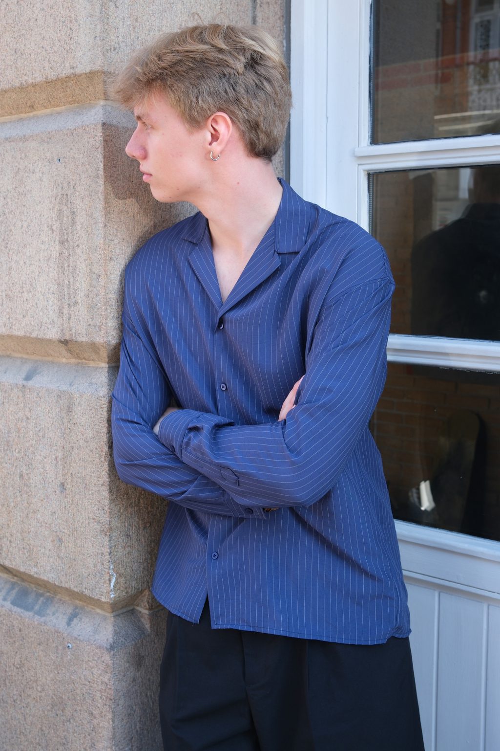 Antonio πουκάμισο - μπλε