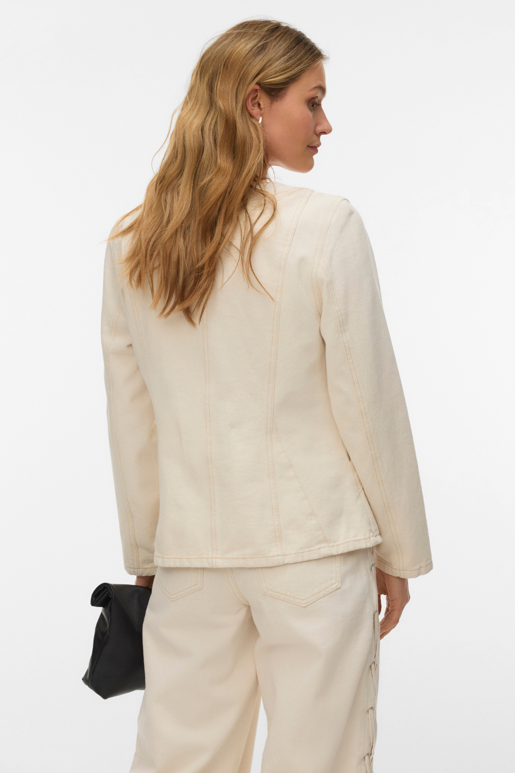 Μπουφάν Leva String Ecru Dnm - Εκρού