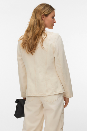 Μπουφάν Leva String Ecru Dnm - Εκρού