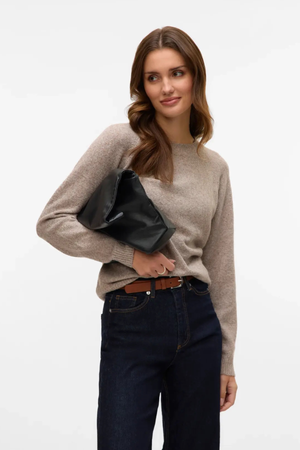 Μπλούζα Doffy O-Neck - Moon Rock Melange