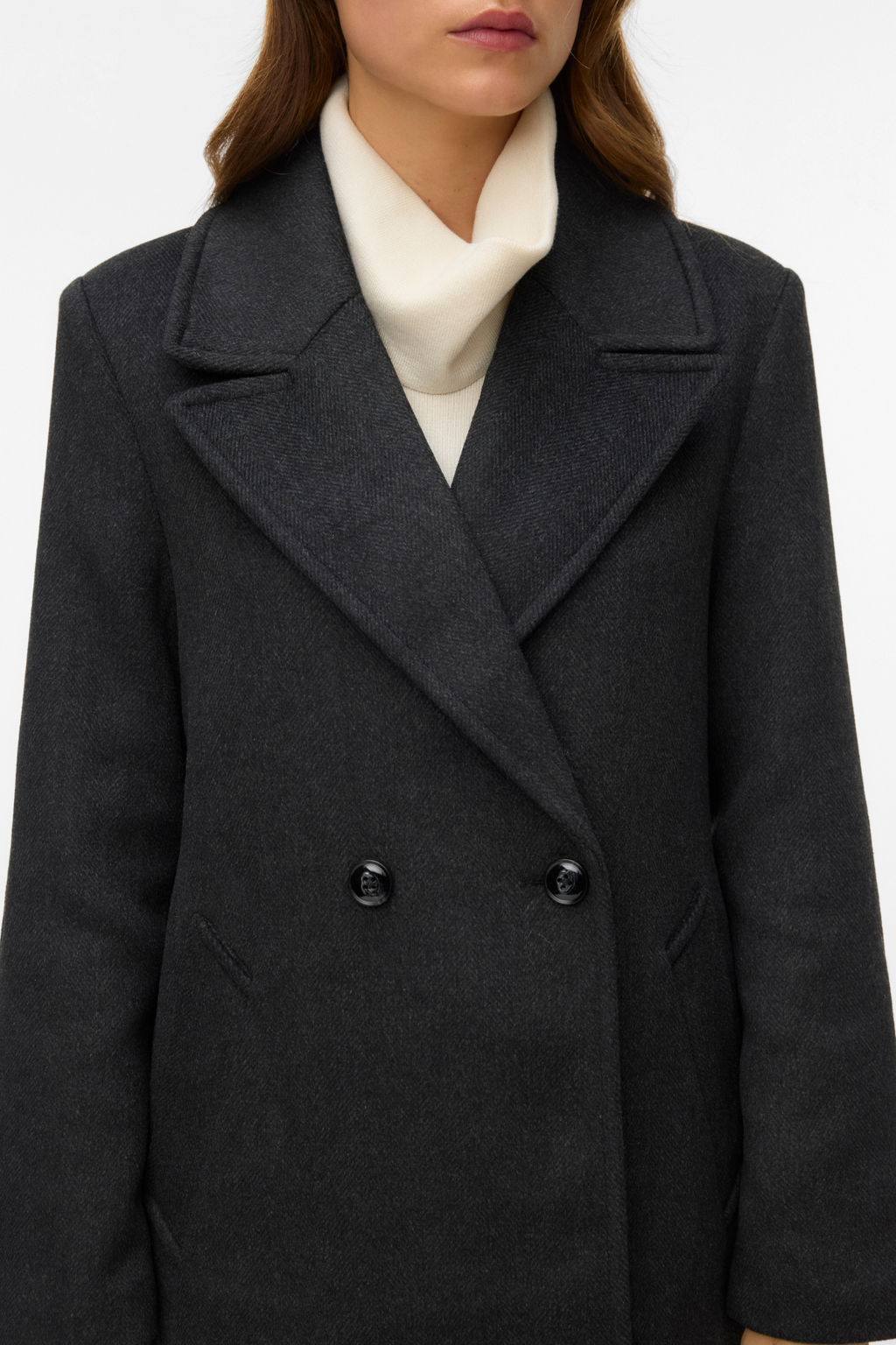Garner Long Coat - Μαύρο
