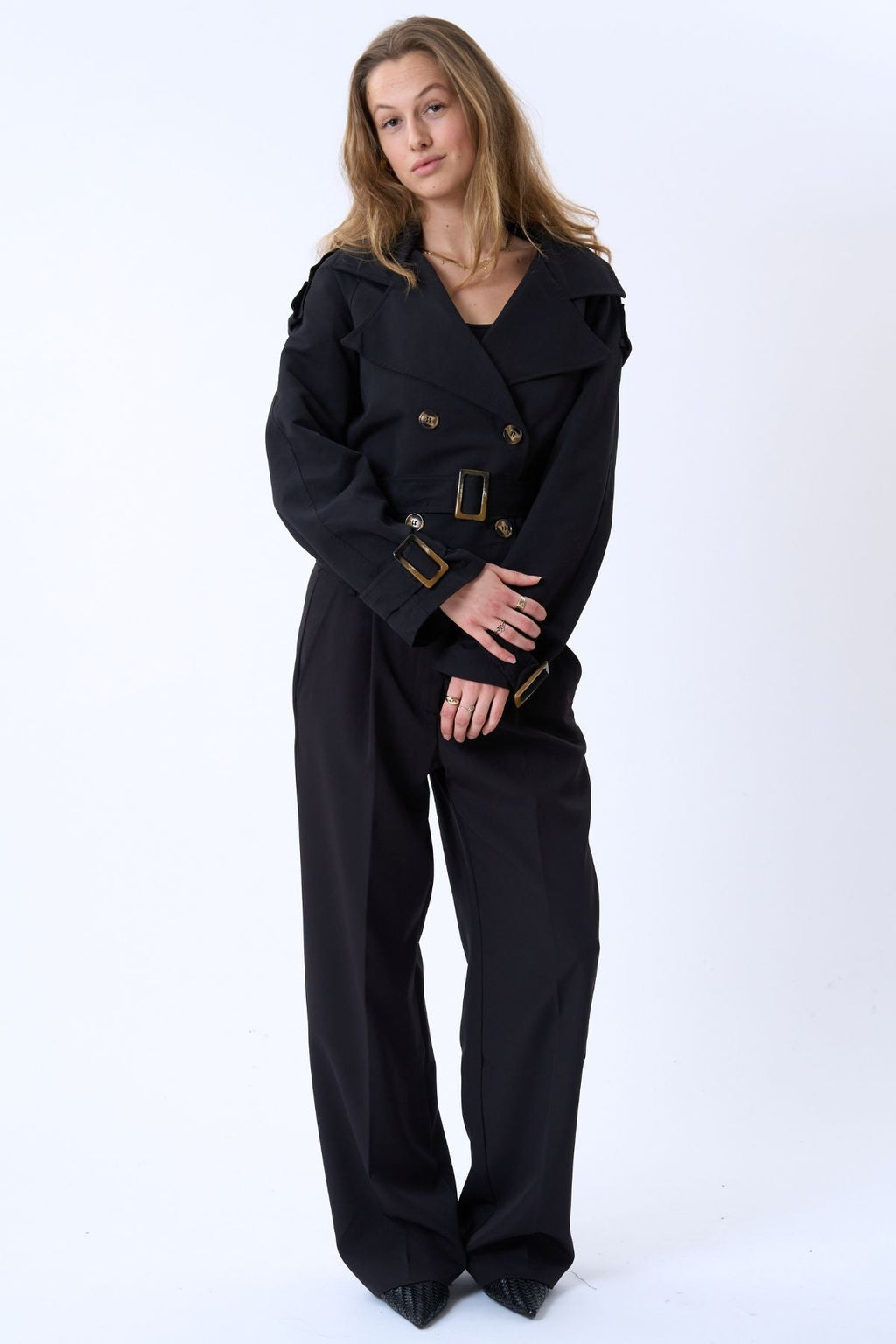 Julieta Short Jacket - Μαύρο