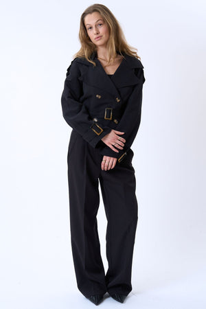 Julieta Short Jacket - Μαύρο