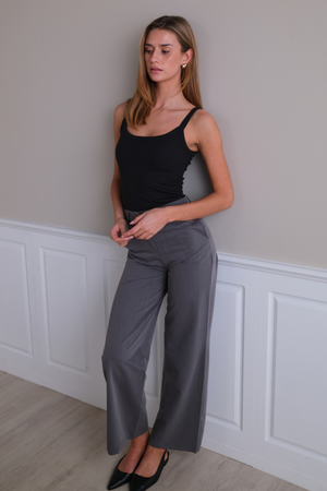 Rosalie Wide Pants - Γκρι