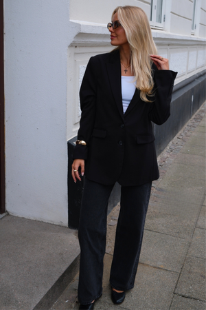 Classic fit Blazer - Μαύρο