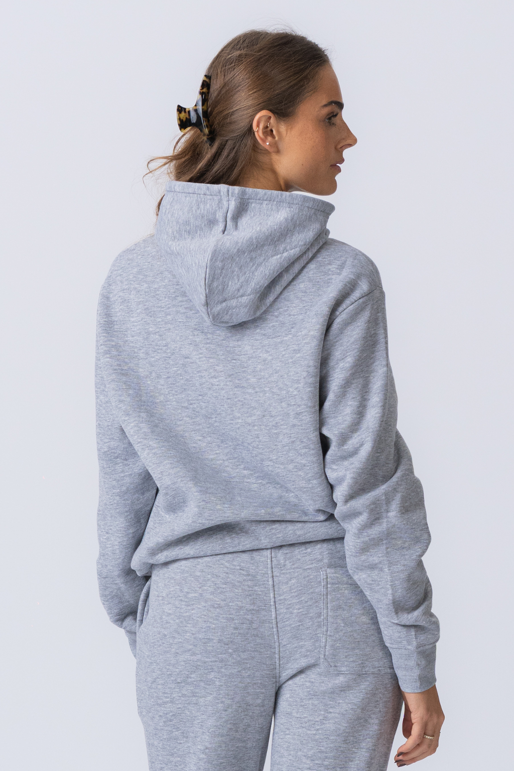 Essential Hoodie - Grey Melange