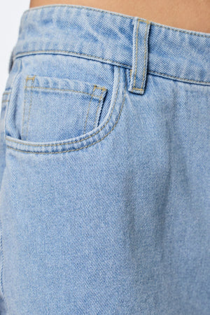 Αμπί Shorts - ανοιχτό μπλε denim