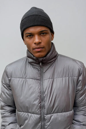 Πλεκτός σκούφος - Μαύρο