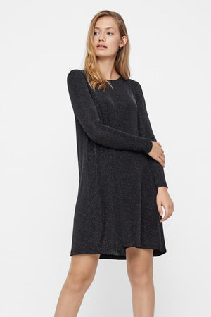 Sparkle Mini Dress - Μαύρο