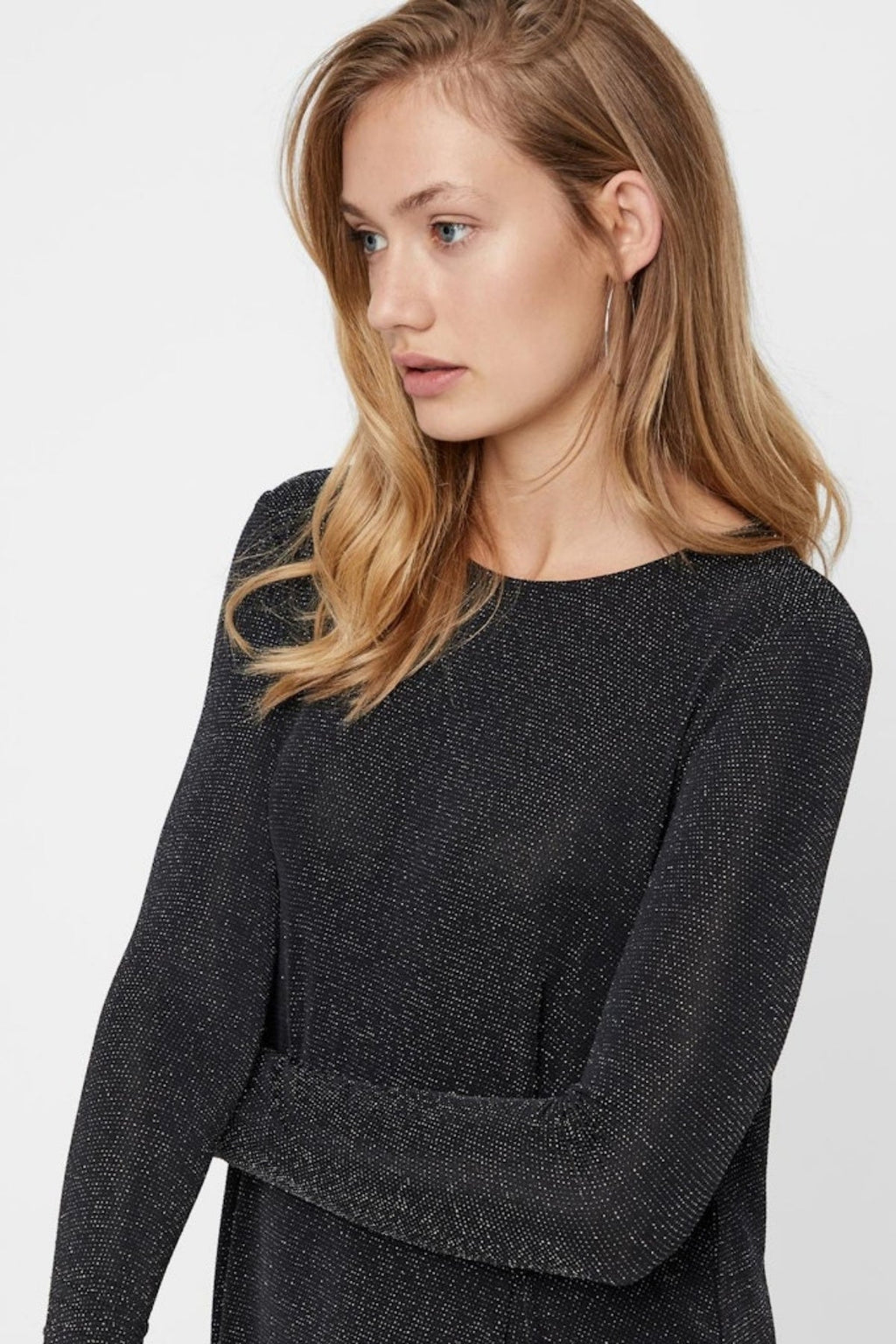 Sparkle Mini Dress - Μαύρο