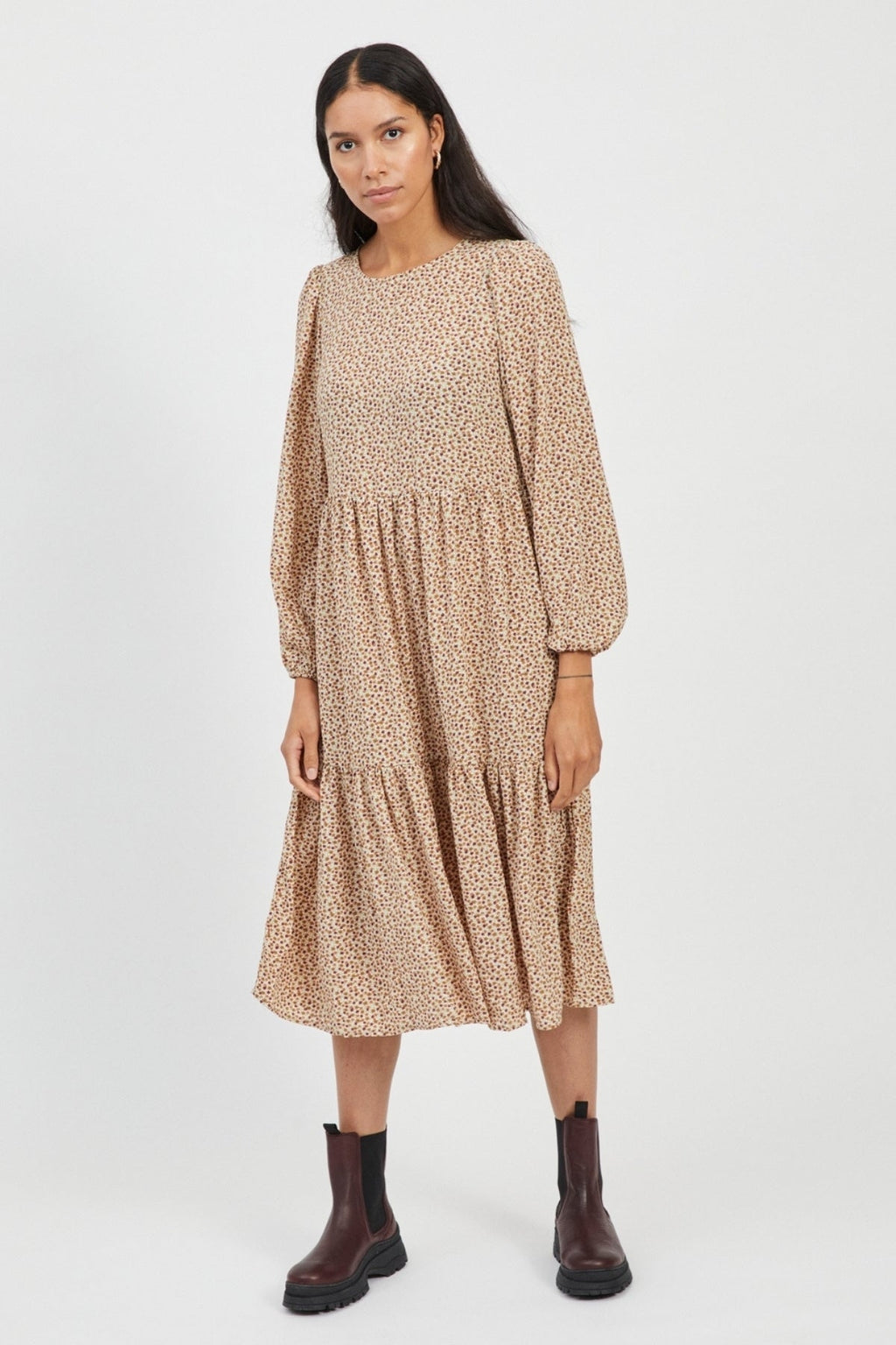 Pals floral dress - Birch