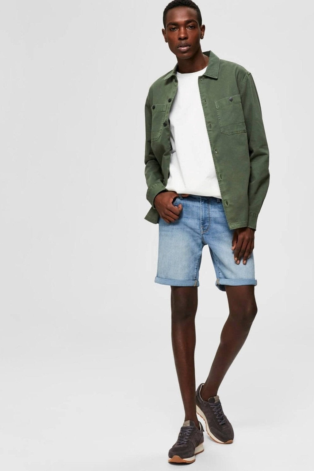 Αλέξ Shorts - Denim Blue