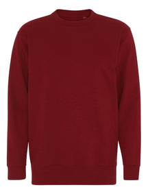 Basic Crewneck - Burgundy Red