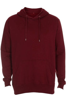 Basic Hoodie - Βουργουνδία κόκκινο