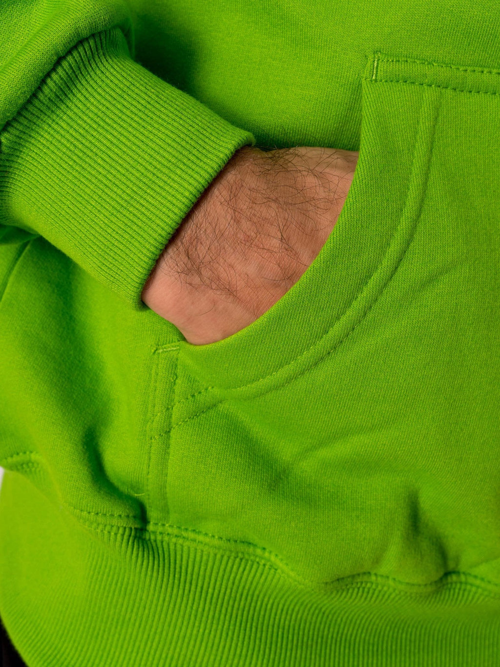 Basic Hoodie - Lime Green