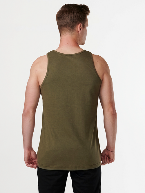 Basic Tanktop - Πράσινο στρατό