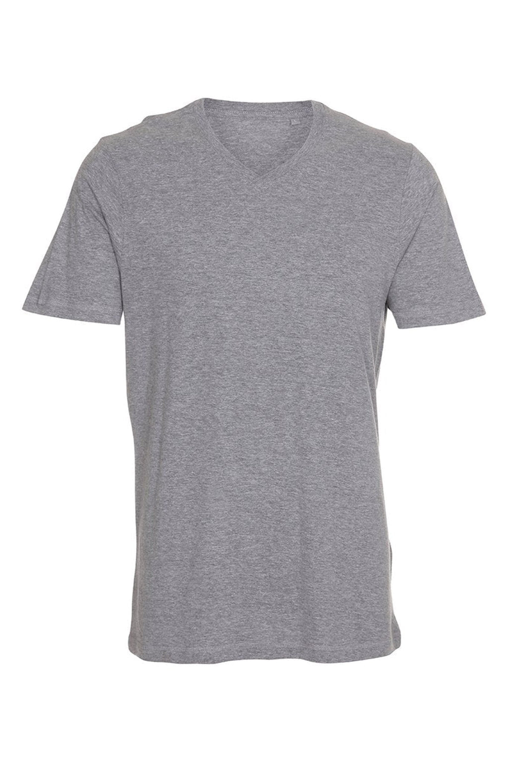 Basic T-shirt με λαιμόκοψη - Oxford Grey