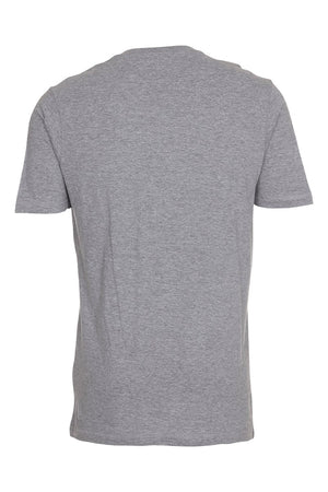 Basic T-shirt με λαιμόκοψη - Oxford Grey