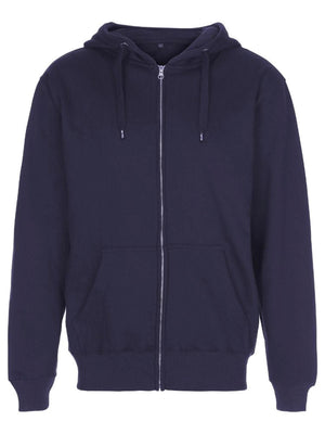 Basic Zip Hoodie - Dark Navy