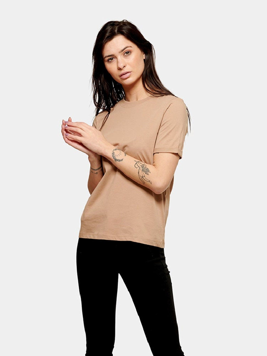 Boyfriend Tee - Sand