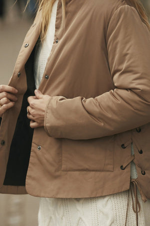 Eia short σακάκι - άμμος