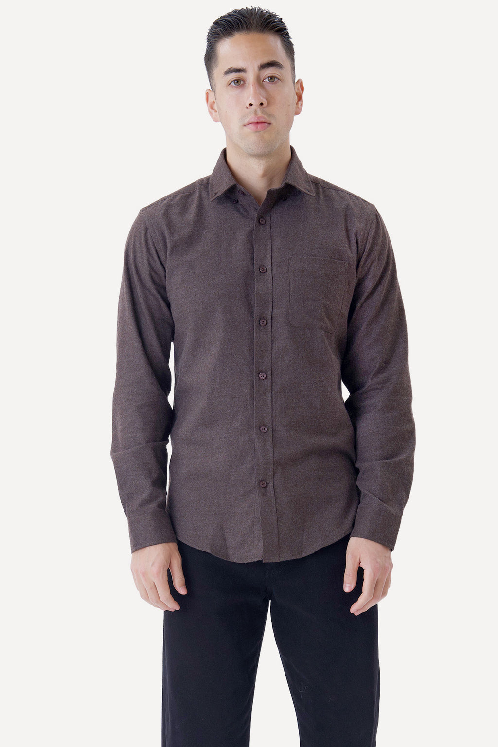 Flannel Shirt - Brown