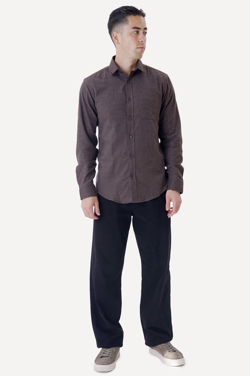 Flannel Shirt - Brown