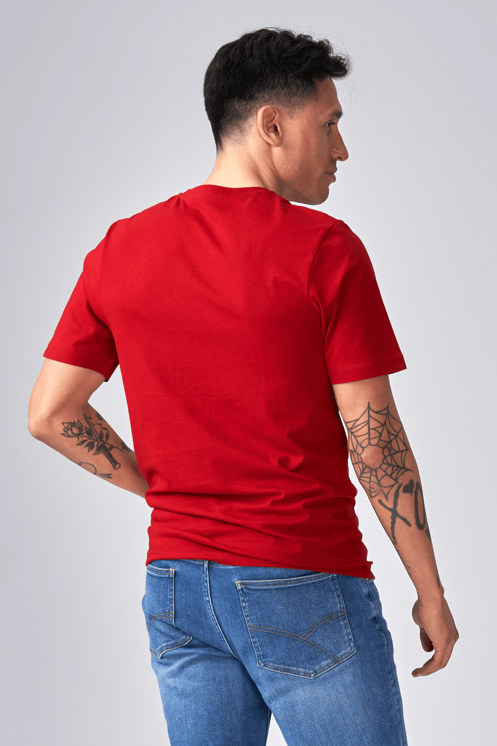 Οργανικός Basic T -shirt - κόκκινο