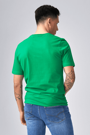 Οργανικός Basic T -shirt - Πράσινο