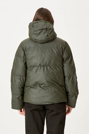 Lexie Coated Jacket - Olive