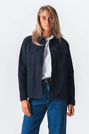 Twill Overshirt - Πολεμικό Ναυτικό