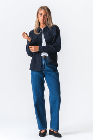 Twill Overshirt - Πολεμικό Ναυτικό