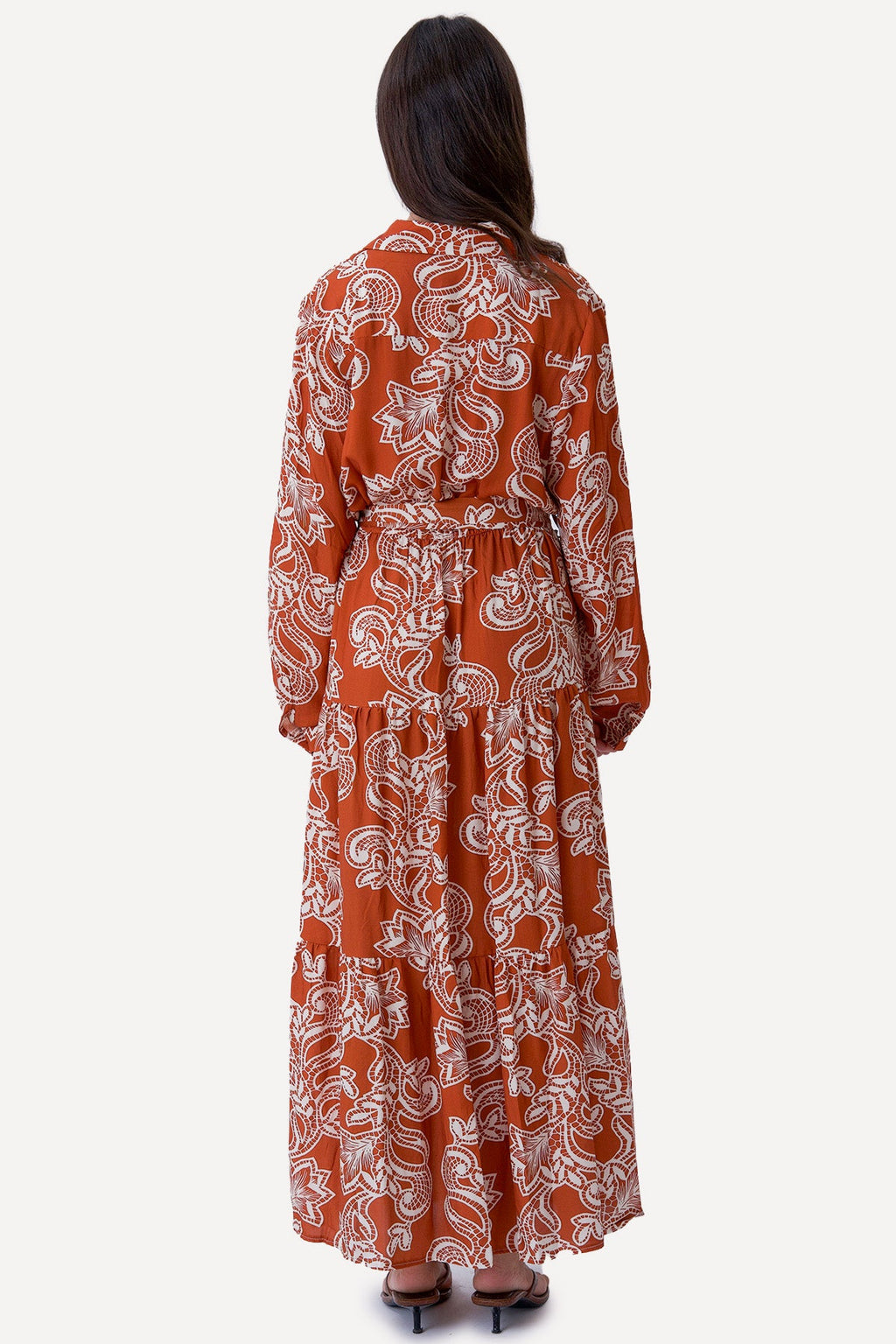 Lola Dress - Terracotta