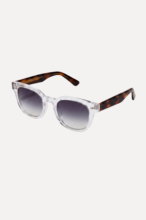 Elias Sunglasses - Transparent-Blue