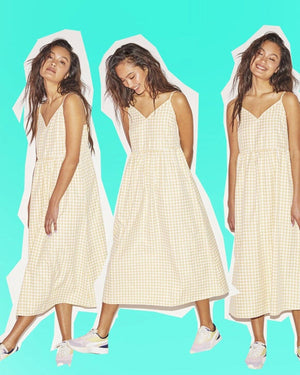 ERA DRESS - Κίτρινο κουρέλι