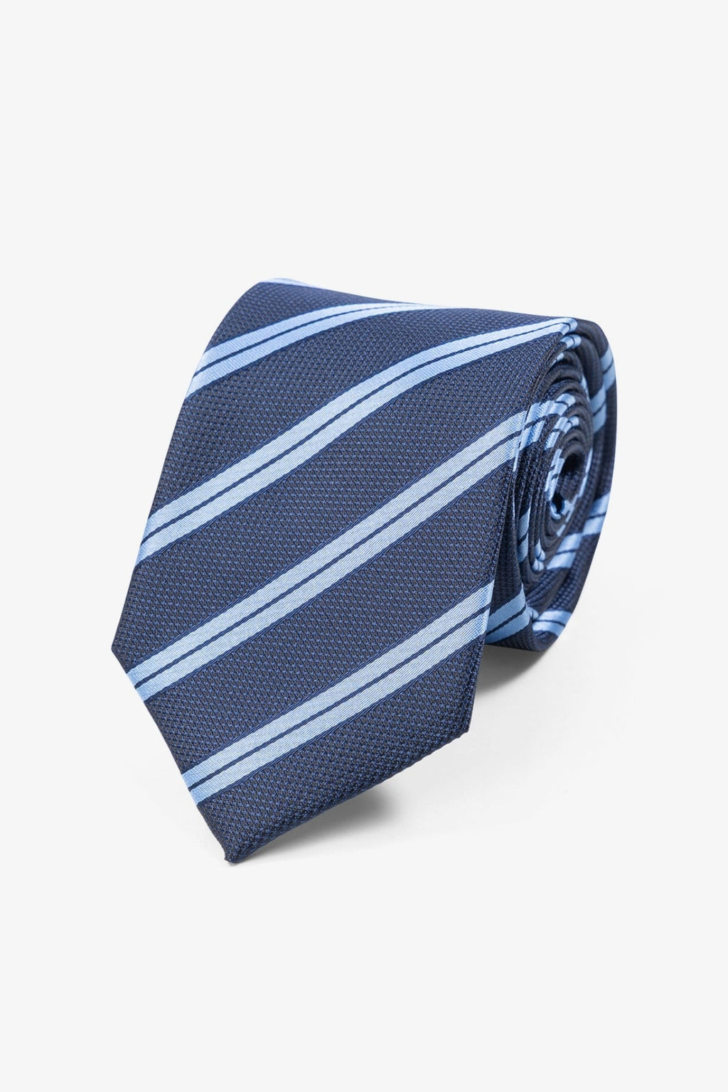 Tie - Navy/Light Blue