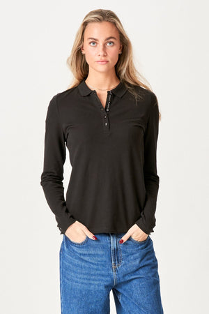 Πόλο πουκάμισο - Μαύρο