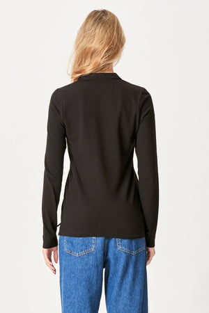 Πόλο πουκάμισο - Μαύρο